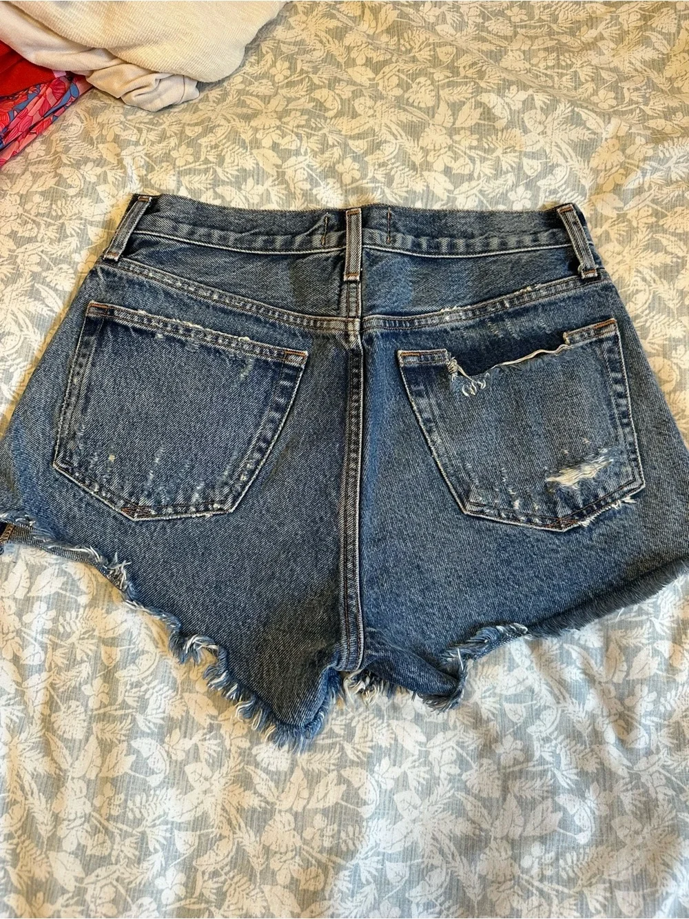 AGolde denim jean shorts 25
